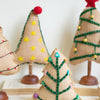 Felt Christmas Tree Set of 6