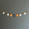 Halloween Boo Felt Garland