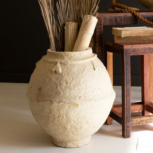 Paper Mache Urn