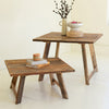 Square Recycled Wood Dining Table