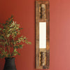 Tall Vertical Recycled Wood Wall Mirror