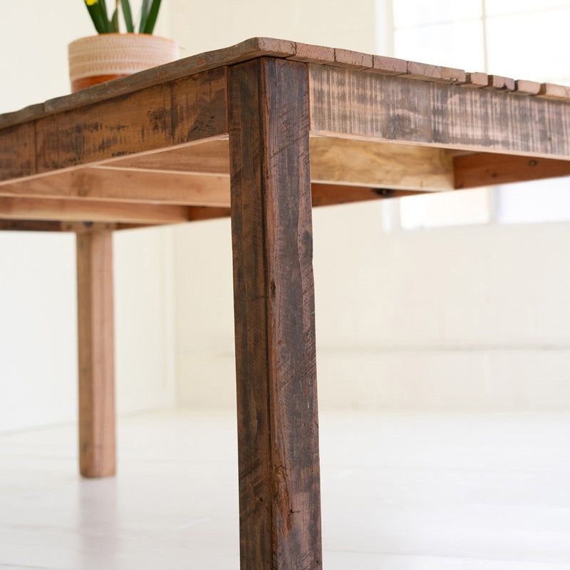 Recycled Truck Wood Dining Table