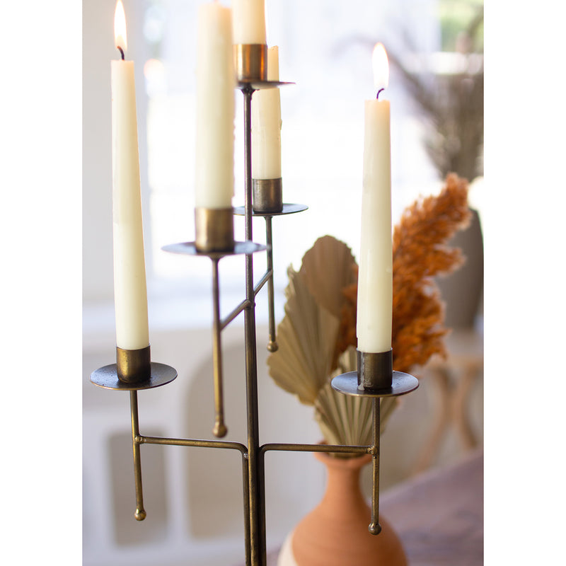 Tiered Tabletop Candelabra