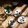 Skull Marble Coaster Set of 4