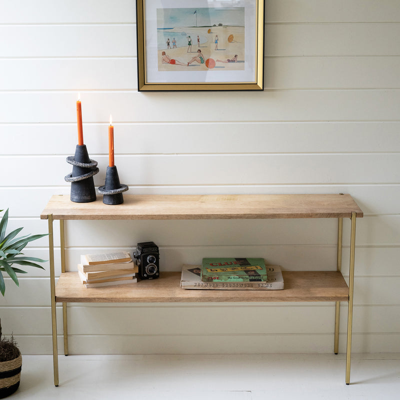 Mango Wood Console Table