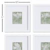 Translucent Floral Petite Wall Art Set of 4