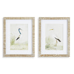 Wading Bird Wall Art Set of 2