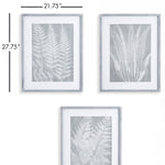 Fern Frond Print Wall Art Set of 3