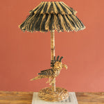 Seagrass Bird Table Lamp