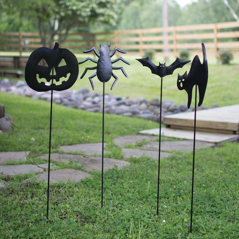 Halloween Yard Stake Set of 4