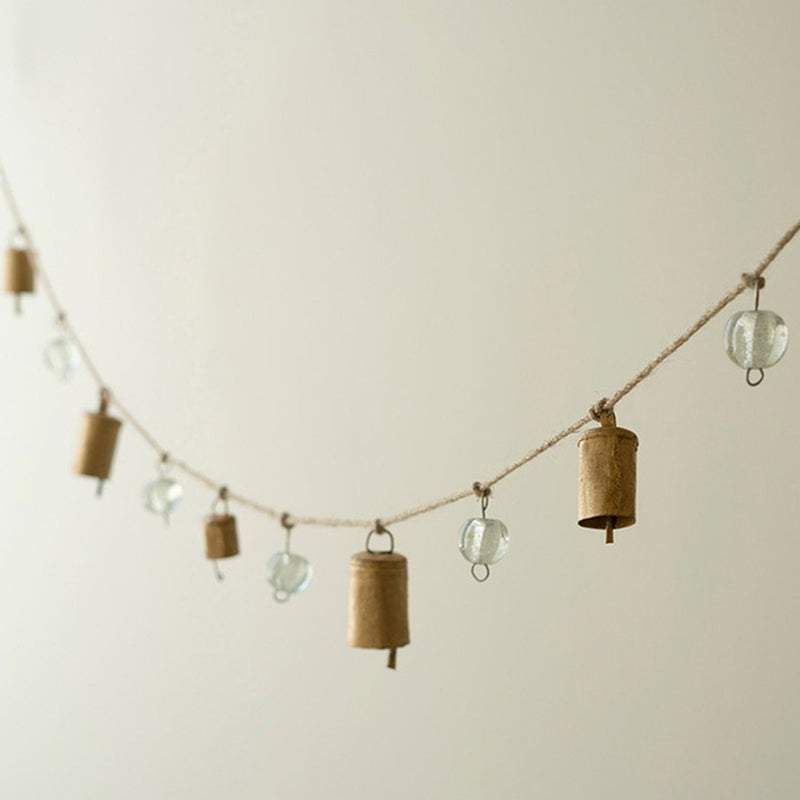 Bells and Glass Beads Garland