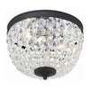 Crystorama Nola 2-Light Flush Ceiling Mount