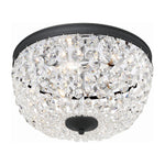 Crystorama Nola 3-Light Flush Ceiling Mount