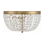 Crystorama Nola 3-Light Flush Ceiling Mount