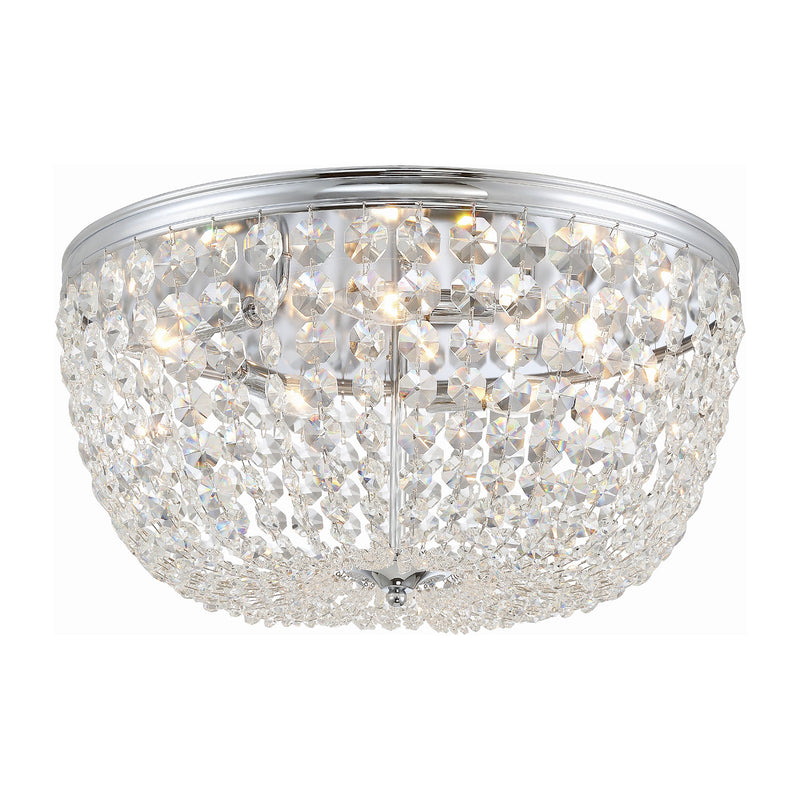 Crystorama Nola 5-Light Flush Ceiling Mount