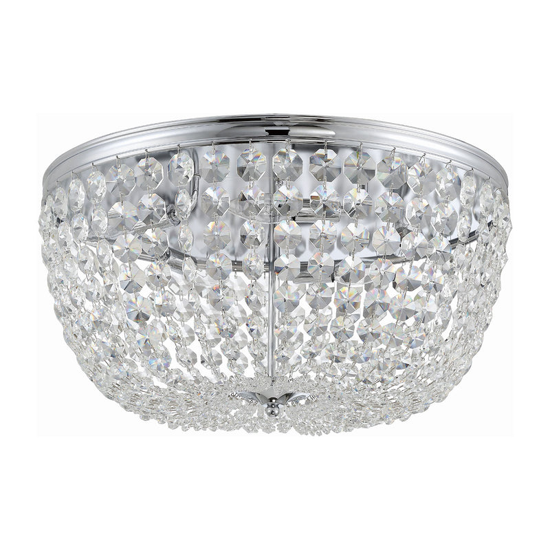 Crystorama Nola 5-Light Flush Ceiling Mount