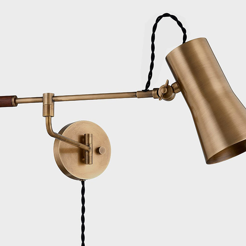 Lauren Liess x Troy Lighting Novel Plug in Wall Sconce