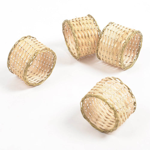 New Delhi Napkin Ring Set of 4