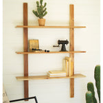 Three Tiered Wall Shelf