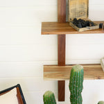 Three Tiered Wall Shelf