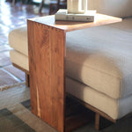 Acacia Wood Sofa Accent Table