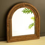 Arched Top Recycled Framed Wall Mirror