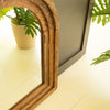 Arched Top Recycled Framed Wall Mirror