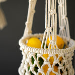 Hanging Macrame Basket Set of 4