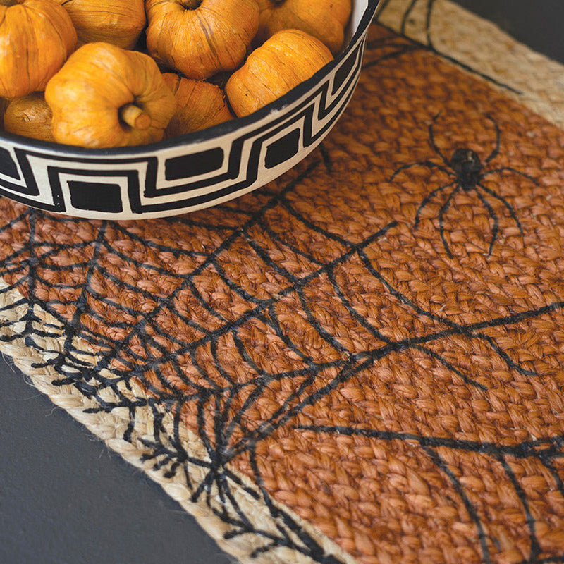 Halloween Seagrass Table Runner Set of 2