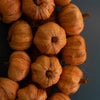 Faux Pumpkin Wreath