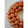 Faux Pumpkin Wreath