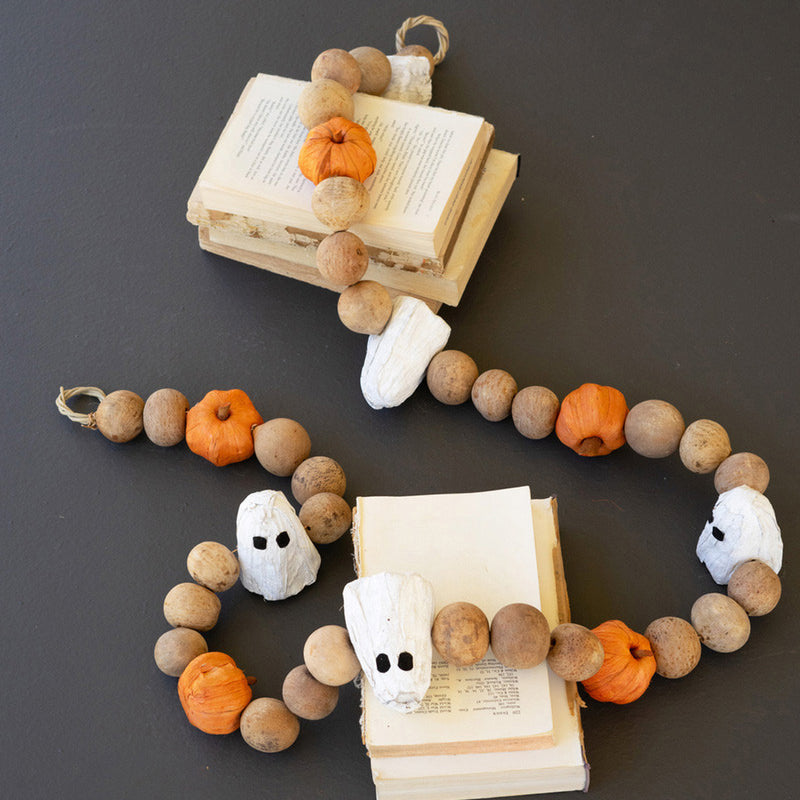 Gourd, Ghost and Pumpkin Garland