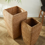 Seagrass Tall Square Planter Set of 2