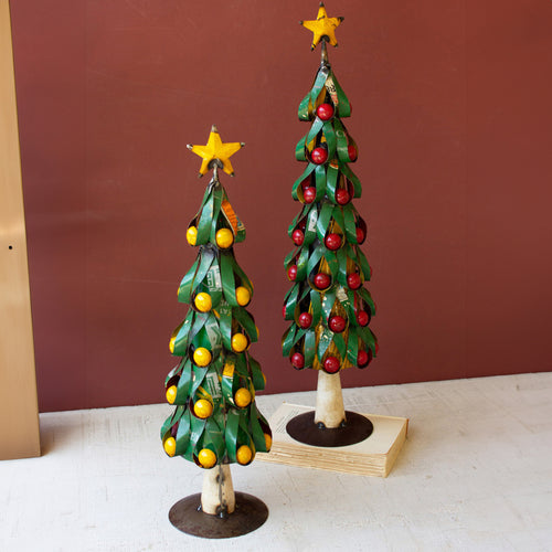 Apples & Lemons Christmas Tree Set of 2