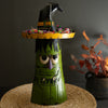 Witchy Green Ghost Candy Bowl