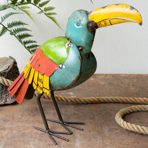 Recycled Iron Toucan