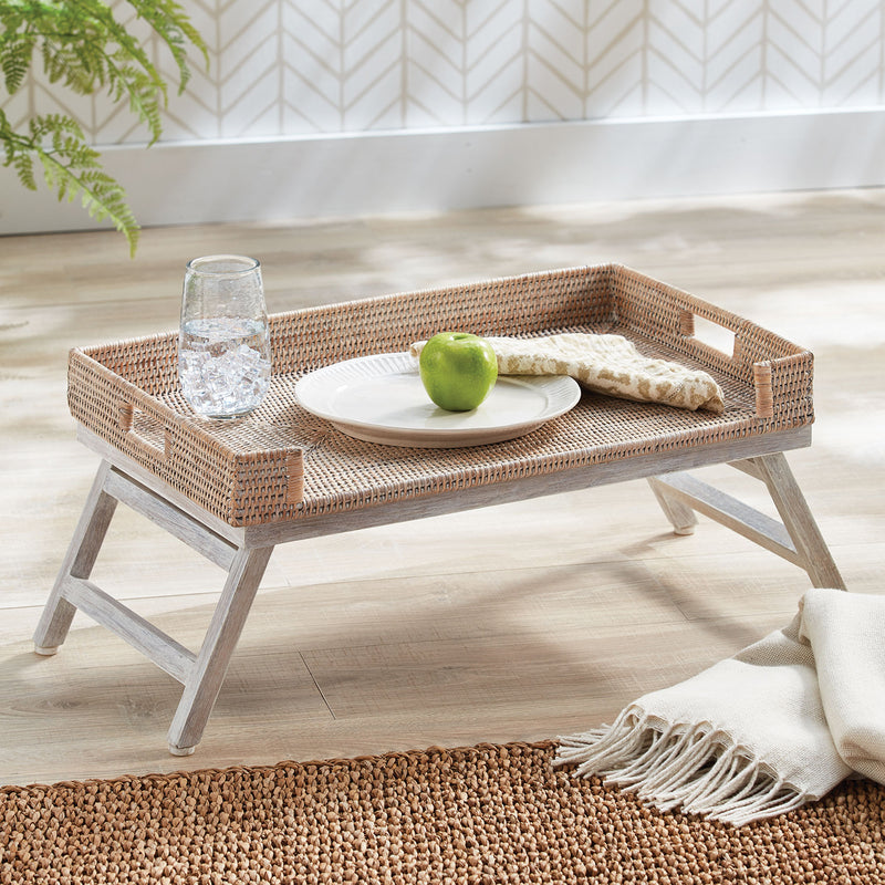 Burma Rattan Lap Tray