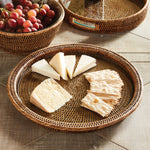 Burma Rattan Serving Platter