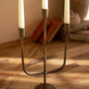 Antique Brass Taper Candelabra