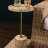 Worlds Away Natalia Side Table