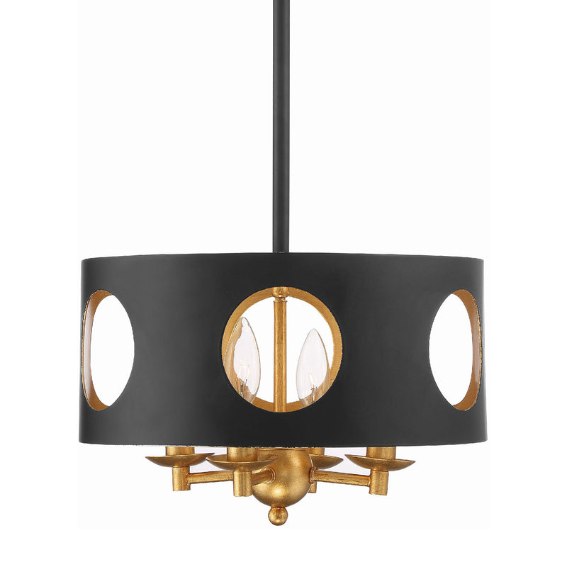 Crystorama Odelle Mini Chandelier