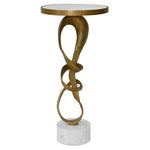 Worlds Away Olympia Side Table