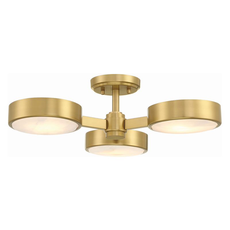 Crystorama Orson Semi Flush Ceiling Mount