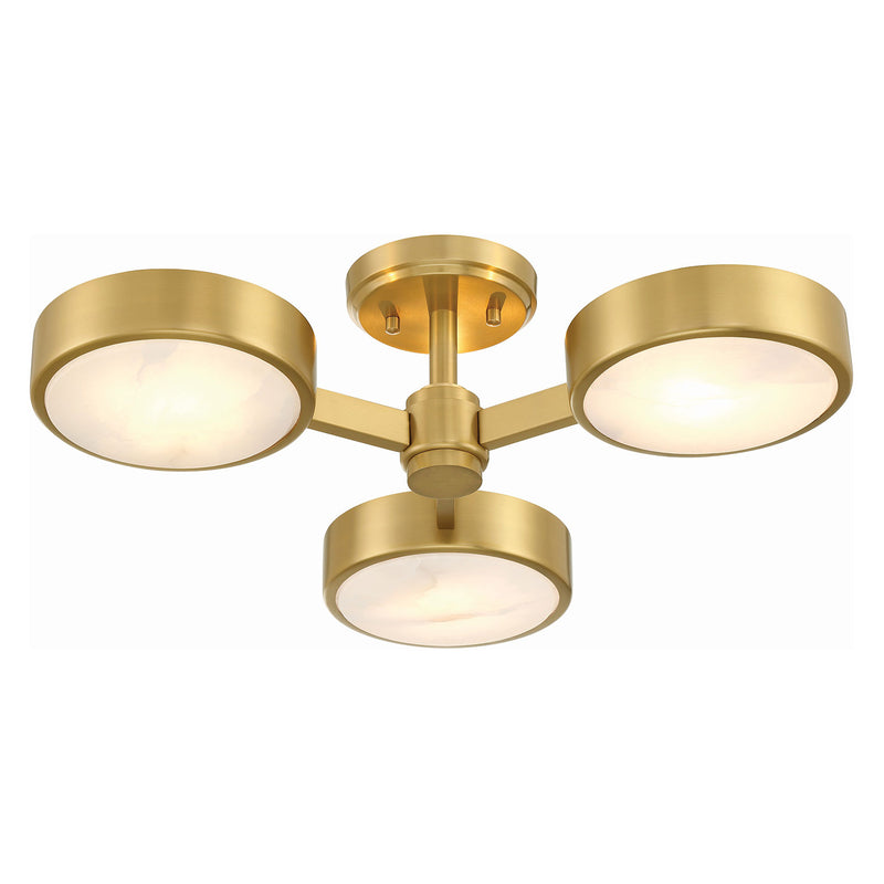 Crystorama Orson Semi Flush Ceiling Mount