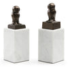 Villa and House Owl Statue Set of 2