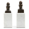 Villa and House Owl Statue Set of 2