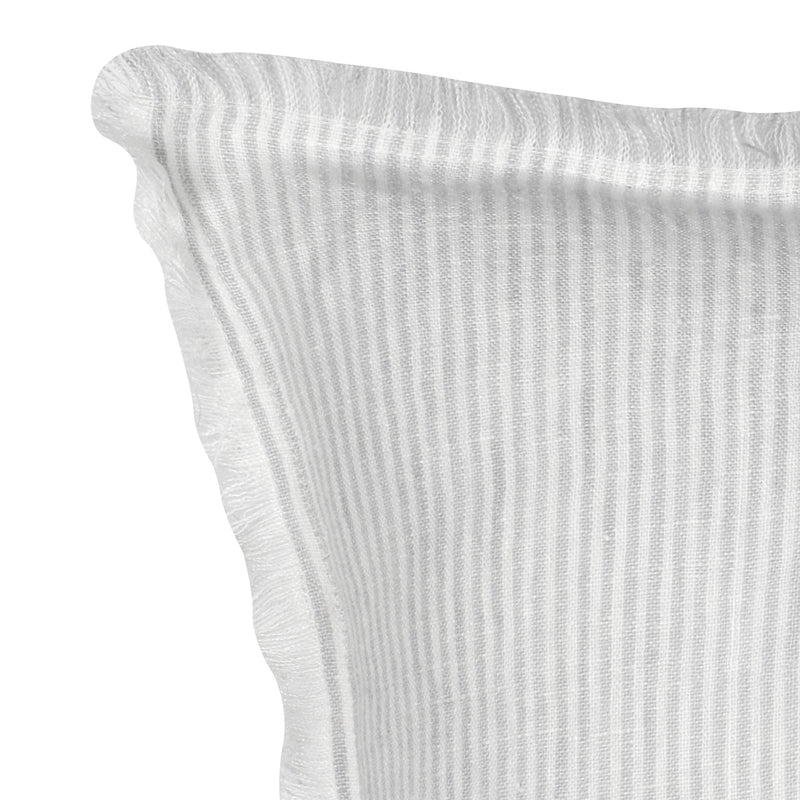 Anaya So Soft Pinstripe Linen Pillow