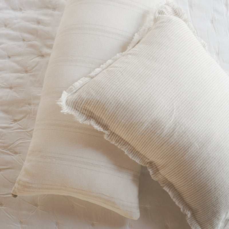 Anaya So Soft Stripes Linen Pillow