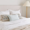 Anaya So Soft Light Aqua Linen Pillow