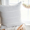 Anaya So Soft Embroidered Stripes Linen Pillow